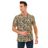 Multi Color European Made & Designed Hawaiian Summer Shirts For Men